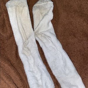 SOLD White socks preowned